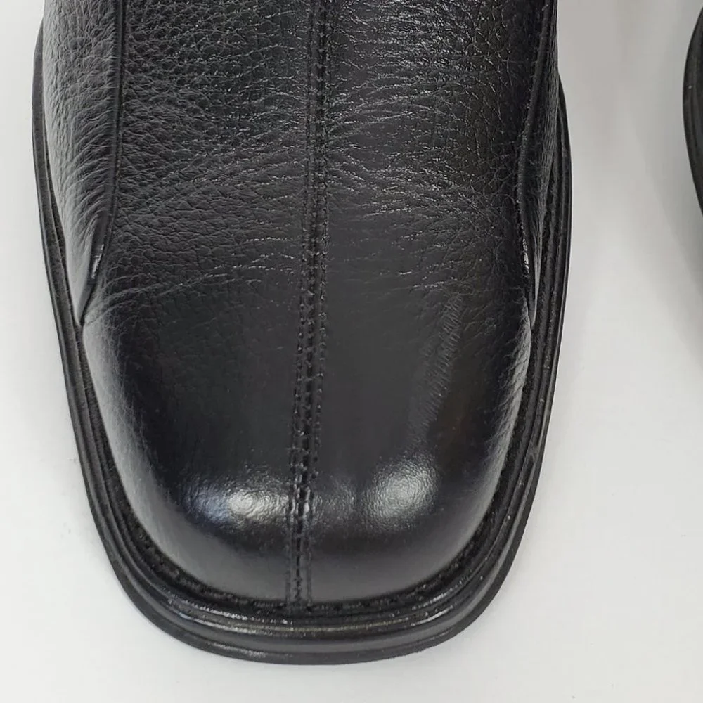 Belvedere Black Bay Ridge Leather Men's Dress Shoe Size 10EEE